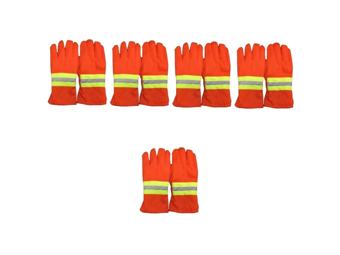 5 Pares De Luvas Refletoras De Resgate
