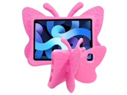 Capa Panoona Para Ipad Mini6 ,eva Rígido E Antichoque ,suporte Borboleta Fúcsia