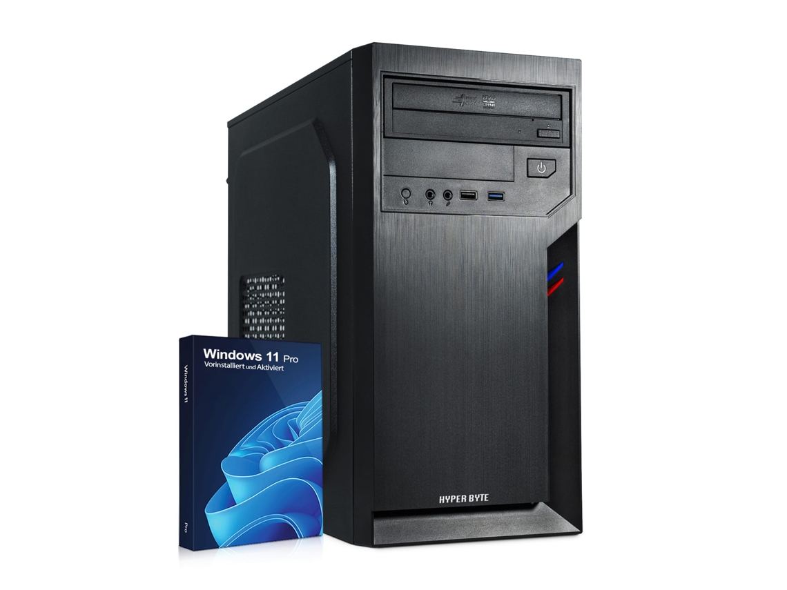 Desktop Pc / Computer - Hyper Byte Basic - Office Pc - Amd Athlon Pro - 8gb Ram - 240gb Ssd - Dvd - Wifi - Windows 11 Pro