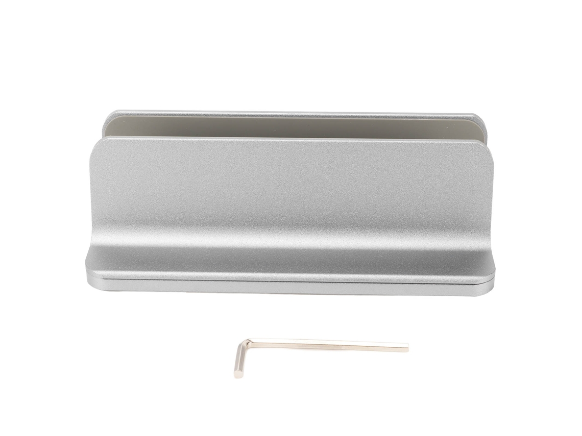 Lurelia Suporte Vertical Para Portátil Ajustável, Em Liga De Alumínio, Compatível Com Tablet, Em Cinzento