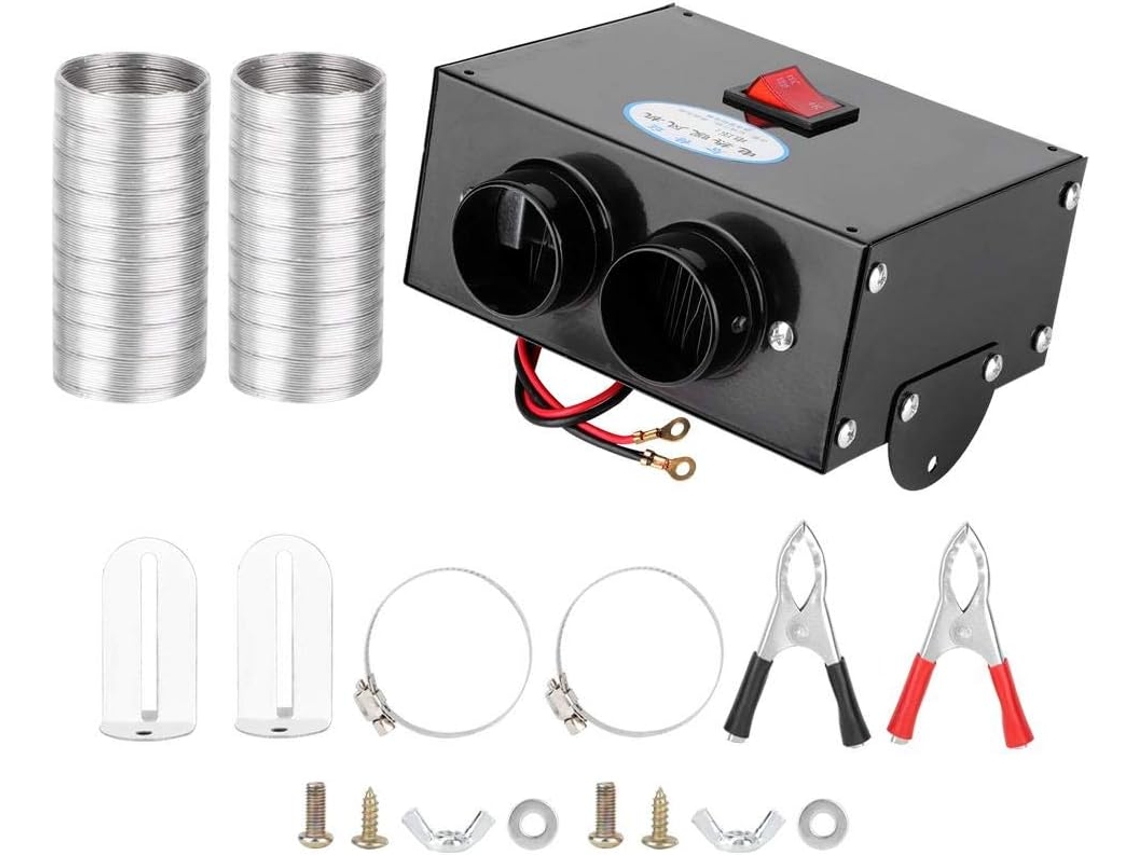 Aquecedor De Carro, 500w Automático Total Baixo Ruído Baixo Consumo Purifica Desembaiacador Desembuçador Igvtrade