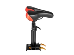 Assento De Veículo Pessoal Elétrico, Altura Ajustável, Design Confortável, Preto Vermelho