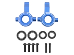 Mali kit de Rolamento de Copo de Direção em Alumínio para Carro Controle Remoto Traxxas Sledg 1/8 4wd Azul
