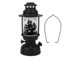 Mali lanterna de Mão de Halloween com Luz Flamejante Decorativa para Festas (estilo A)