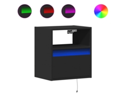 Tv Wall Cabinet, Tv Wall Cabinets Vidaxl Preto Madeira Processada (n/a)
