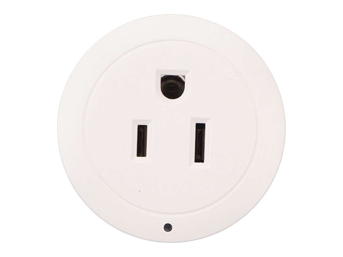 Tomada Inteligente Wifi Com Controle Remoto E Função De Timer