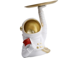 Bandeja Decorativa Multiuso Para Brinquedos, Resistente E Com Tema De Astronauta Para Armazenamento...
