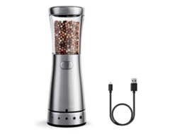 Moedor de Pimenta Elétrico GOKOCO portátil, recarregável, automático, 5 níveis