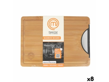 Tábua de Corte Masterchef 27 x 20 cm (8 Unidades)
