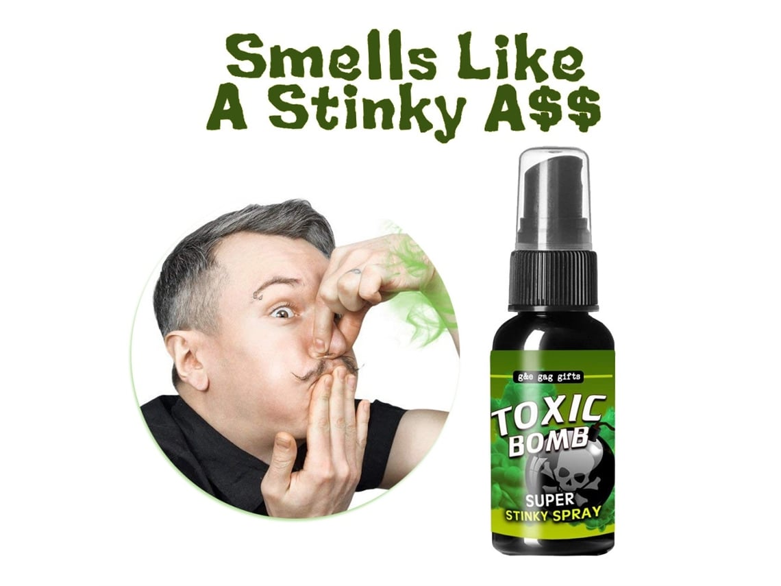 Spray De Peido 30ml Brincadeira Engraçada Cheiro Forte
