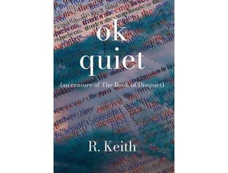 Livro Ok Quiet De R Keith (inglês - Capa Dura)