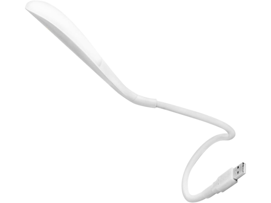 Luminária De Leitura Usb Flexível Cabilock Com Brilho Ajustável, Proteção Para Os Olhos, Portátil E Compacta Para Laptop