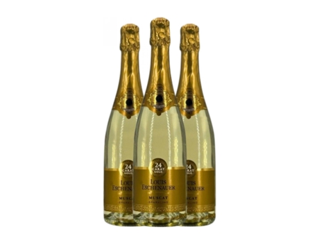 Vinho branco GRAFF & MULLER Graff & Muller. Louis Eschenauer 24 Carat Gold Semi-seco Semi-doce (0.75 L - 3 Unidades)