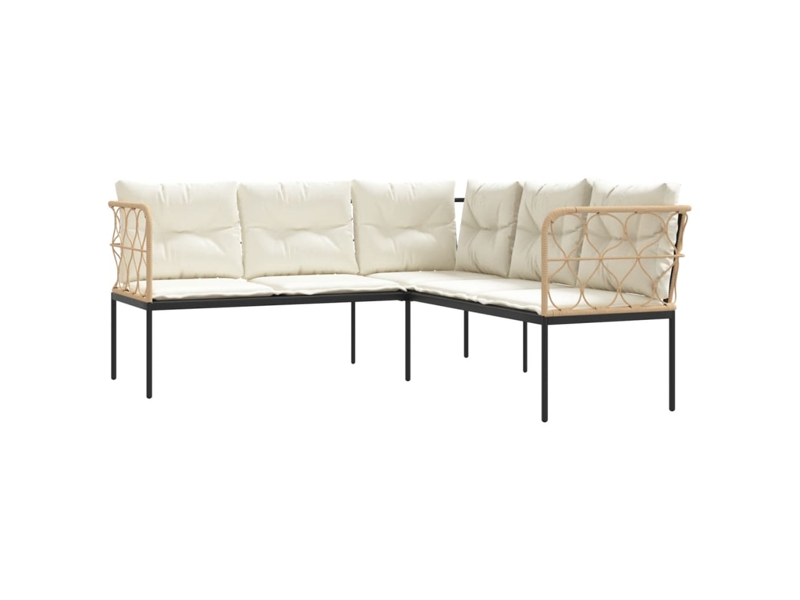 Garden Sofa, Garden Sofas Vidaxl Preto Aço (n/a)