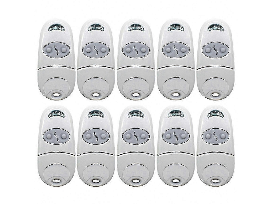 Pacote com 10 Controles Remotos Universais para Portas de Garagem, 433,92 Mhz, Substitutos para Abridores de Portas. TAISHENGDA