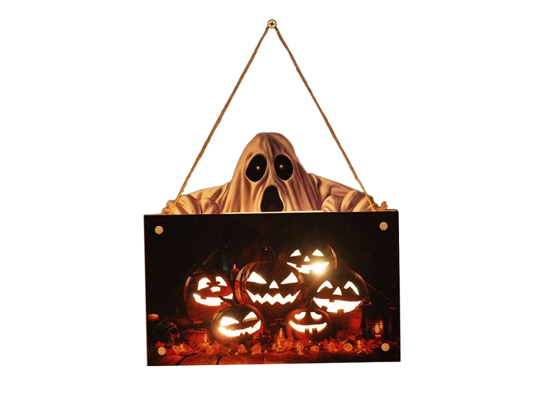 Pingente de caveira de terror para espelho de carro decoração Halloween natal MARCA