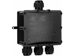 Bloco De Terminais Externo À Prova D'água Ip68, 4 Vias Para Cabos De Maior Diâmetro, Conexão Elétrica Para Cabos De 4 A 14 Mm, Abs+ Pvc