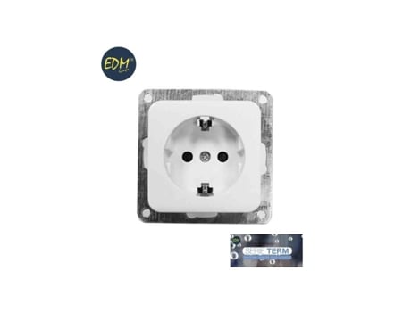 TOMADA SHUCKO T/TL 16A ENCASTRAR SERIE TERM  BLISTER