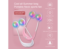 Mini Portable Fan LAXISCREED with digital display and aromatherapy function