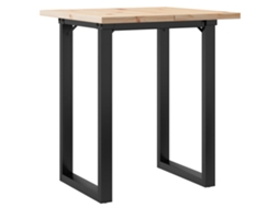 Dining Table, Dining Tables Vidaxl Marrom Madeira De Pinho (70 X 70 X 75.5 Cm)