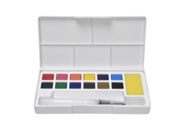 Kit De Pintura Sólida Infantil Para Dibujo Ao Ar Livre 12 Cores Portátil Suministro De Arte