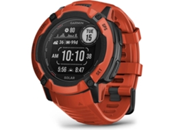 Smartwatch GARMIN Instinct 2X (Outlet Caixa Aberta - Bluetooth - Até 40 dias de autonomia com Energia Solar - Vermelho)