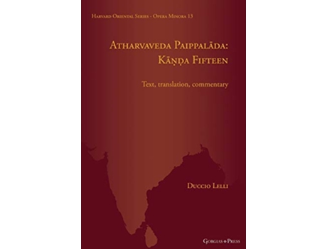 Livro Atharvaveda Paippalada Kanda Fifteen de Duccio Lelli (Inglês - Capa Dura)