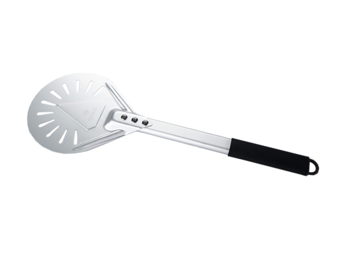 Maticha Redonda de Pizza Giuliz 18 Cm de Diâmetro Prático e Durável Prata TRENDYFLAIR