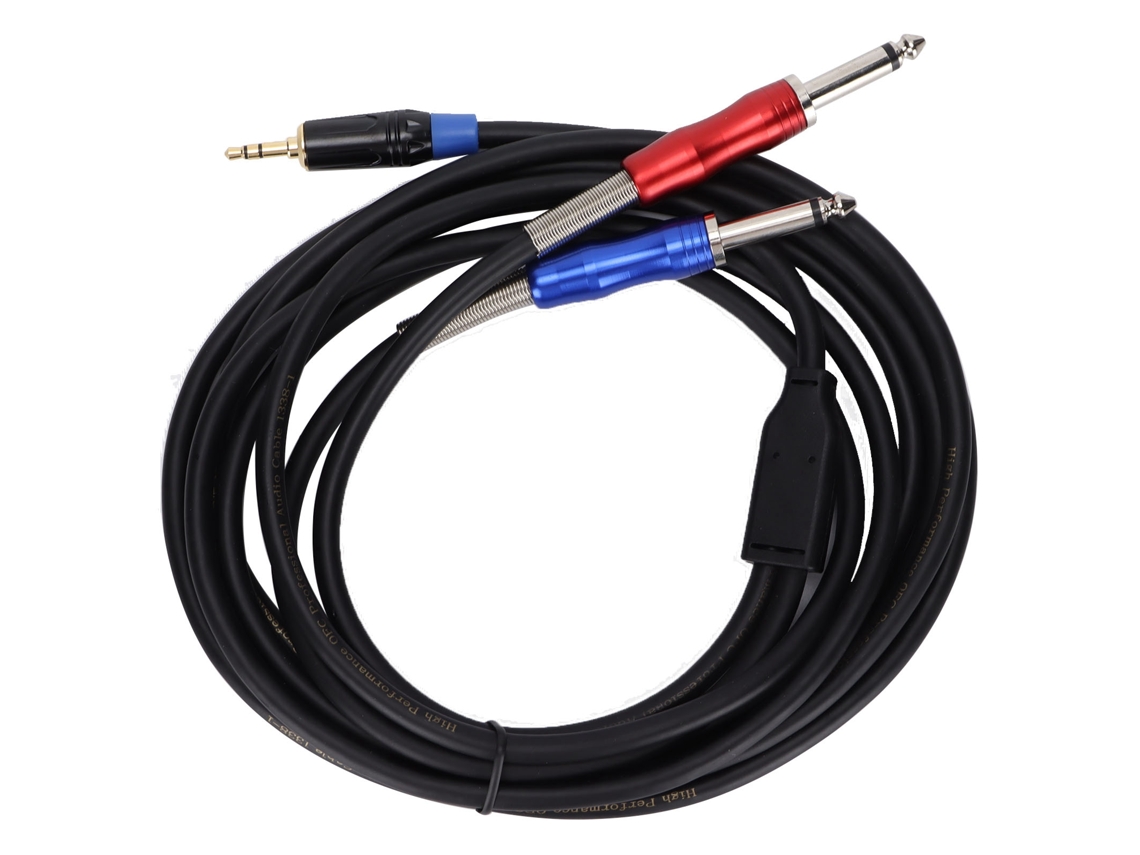 Cabo de Áudio EOOCOO com 3,5mm para 2RCA