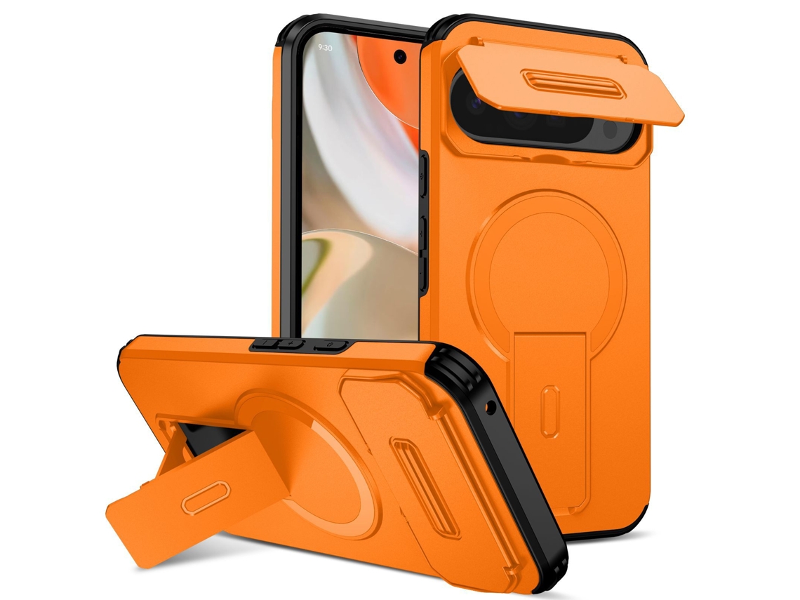 Capa Hibbent Magnética Para Google Pixel 11 Pro Xl (laranja)
