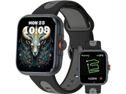 Smart Watch Fitness Tracker Integrado Alexa Com GPS 1.78 Amoled Fabric Ip68 À Prova Dágua Com Bluetooth Chamada / Frequência Bestvite