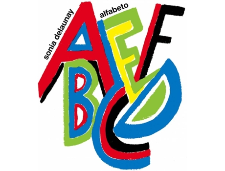 Livro Alfabeto de Sonia Delaunay (Português)