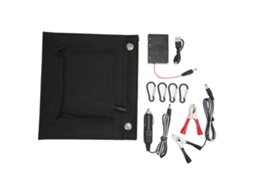 Painel Solar Portátil 25w (18v, Dobrável, À Prova D'água)