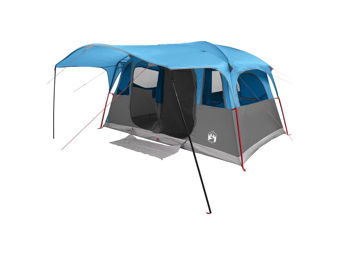 Conjunto 1 Tenda Túnel Vidaxl Azul Poliéster (427 X 305 X 205 Cm)