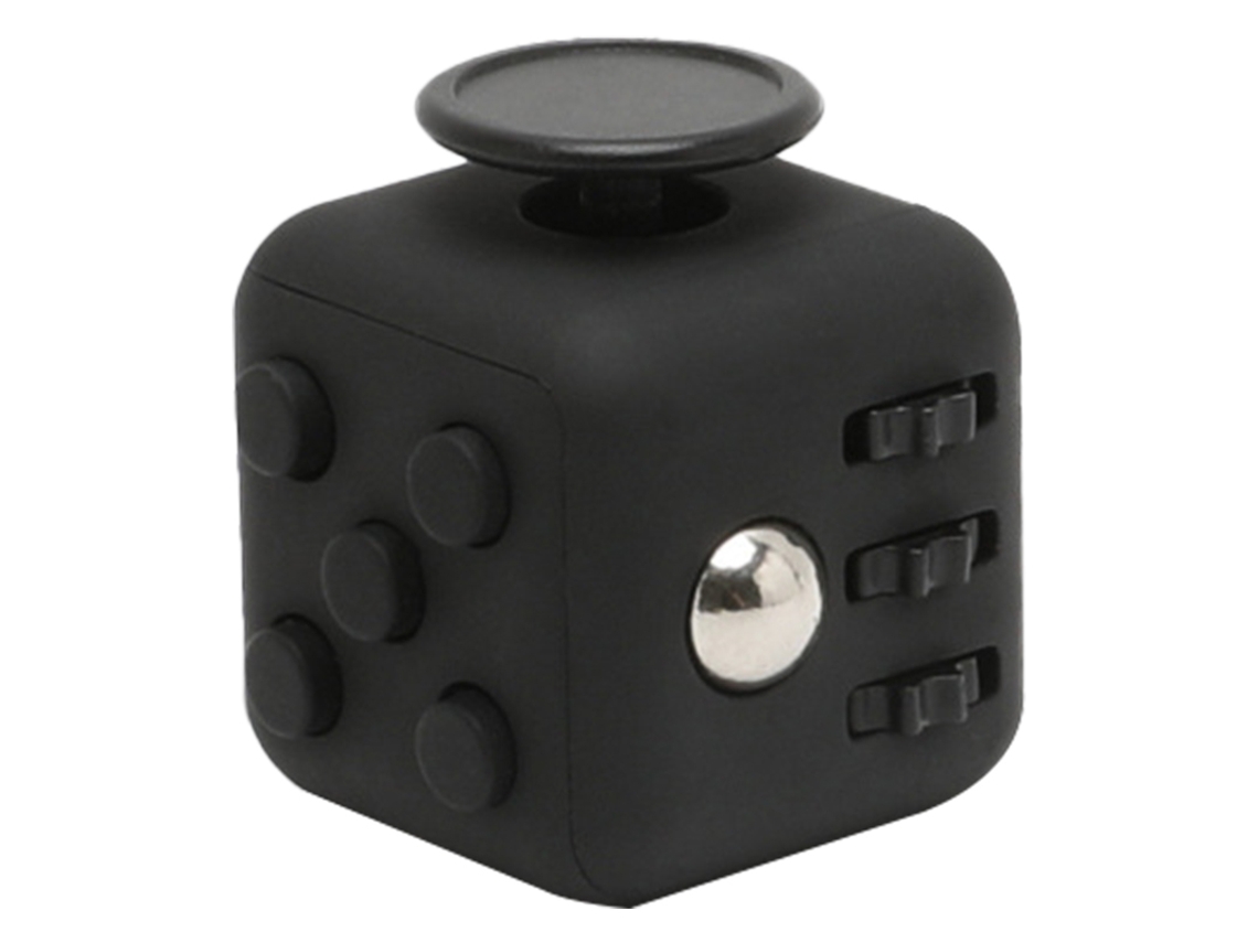 Dado Para Alivio De Estresse Adulto Portátil Brinquedo De Descompressão Preto Para Casa Escritório