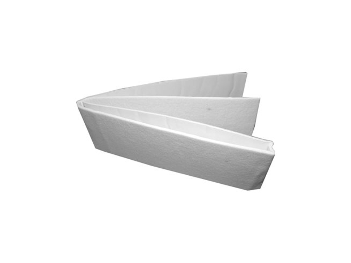 Feltro Adesivo 1M X 85Mm Branco