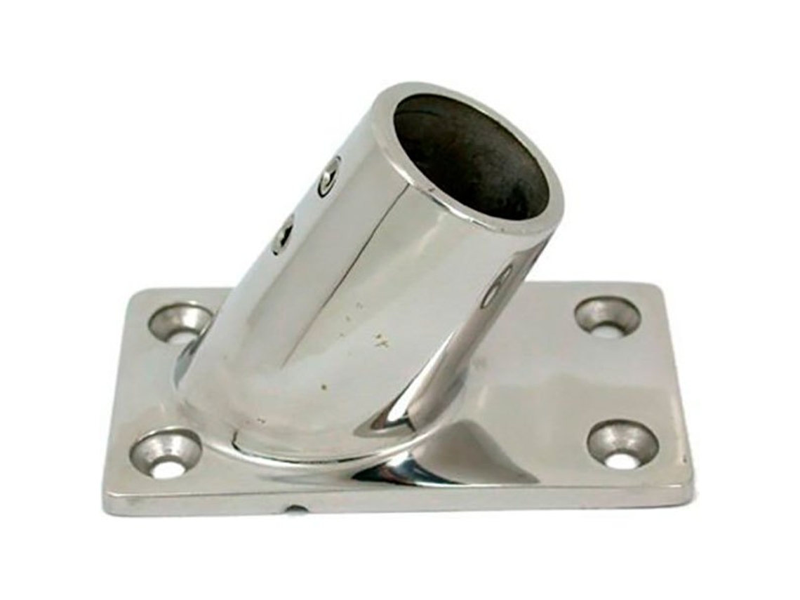 Base Rectangular 60º Prateadogoldenship