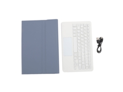 2026zentro-capa De Transporte Com Teclado Bluetooth Sem Fio Para Xiaomi Mi Pad 5 5 Pro 11 Polegadas Roxa