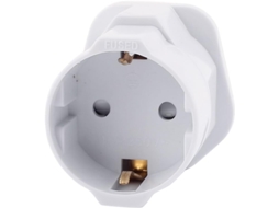 Adaptador de rede elétrica 250 V 16 A com ficha do Reino Unido para UE, com fusível CHABERLU