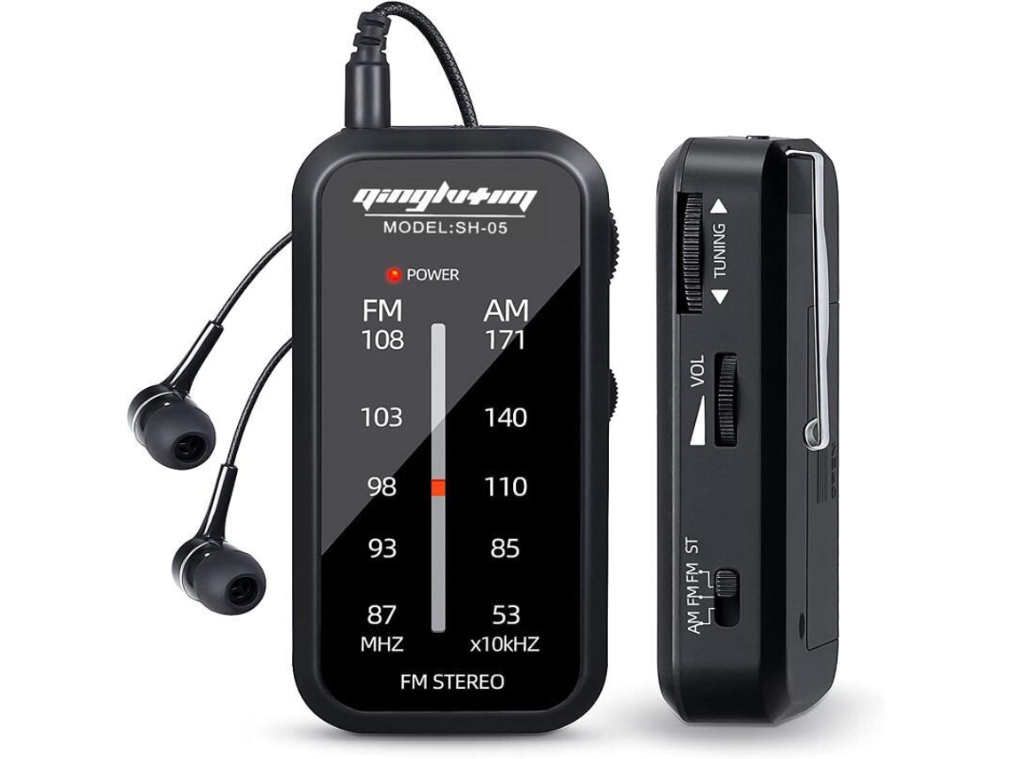 Mini Rádio Portátil Am/fm MDUG