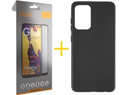 Kit Capa e Película Samsung Galaxy A52s ACCETEL Full Preto