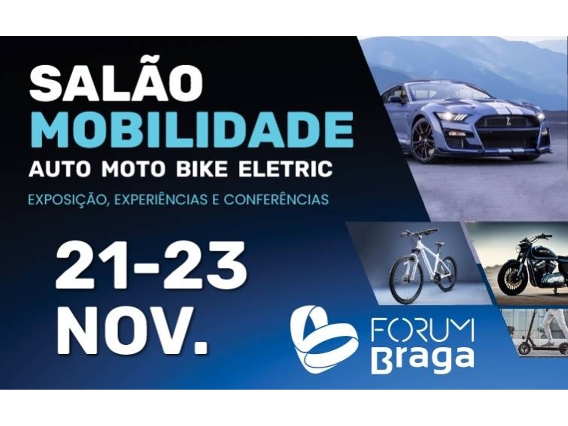 Bilhete SALÃO MOBILIDADE 2025 - AUTO - MOTO - BIKE - ELECTRIC