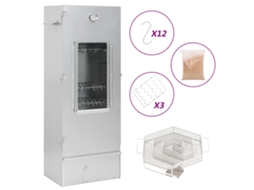 Vidaxl Defumador P/ Churrasqueira C/ Gerador Fumo Frio Aço Galvanizado