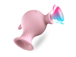 Vibrador De Suco De Silicone De 7 Frequncias Para Mulheres (rosa) Yizhood