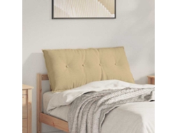 Vidaxl Travesseiro Para Costas Cinza Verde 100 X 50 Cm