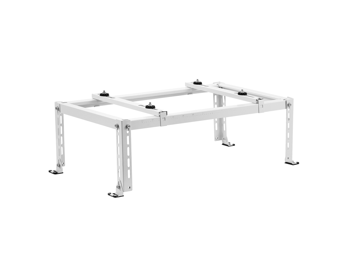 Suporte De Chão Ajustável Para Minisplit Vevor 9000 24000 Btu, 90 X 50 X 30 Cm