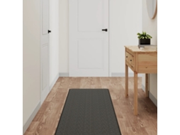 Vidaxl Tapete/passadeira 50x300 Cm Aspeto Sisal Antracite