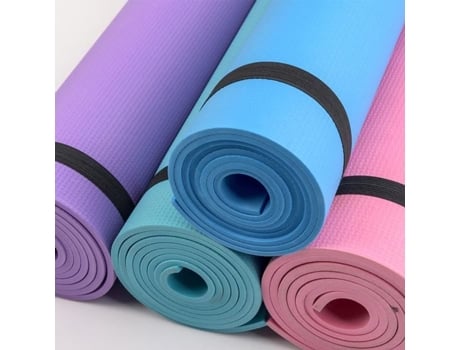 Tapete De Yoga Multifuncional Tapete De Exercício E Fitness Capa De Fitness - Azul - 4mm - 173 60 0.4cm - Vvikizy