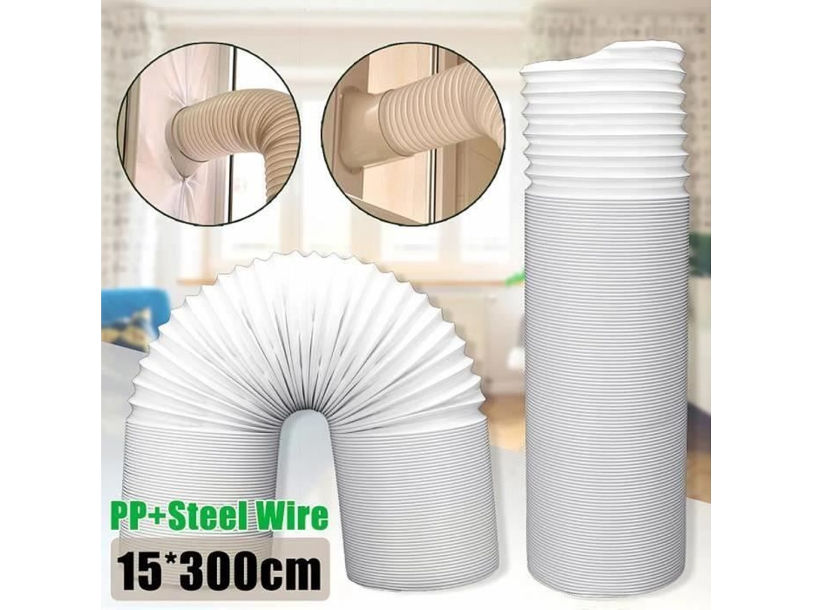 Mangueira de exaustão flexível 200x15cm para ar condicionado - Universal S/MARCA