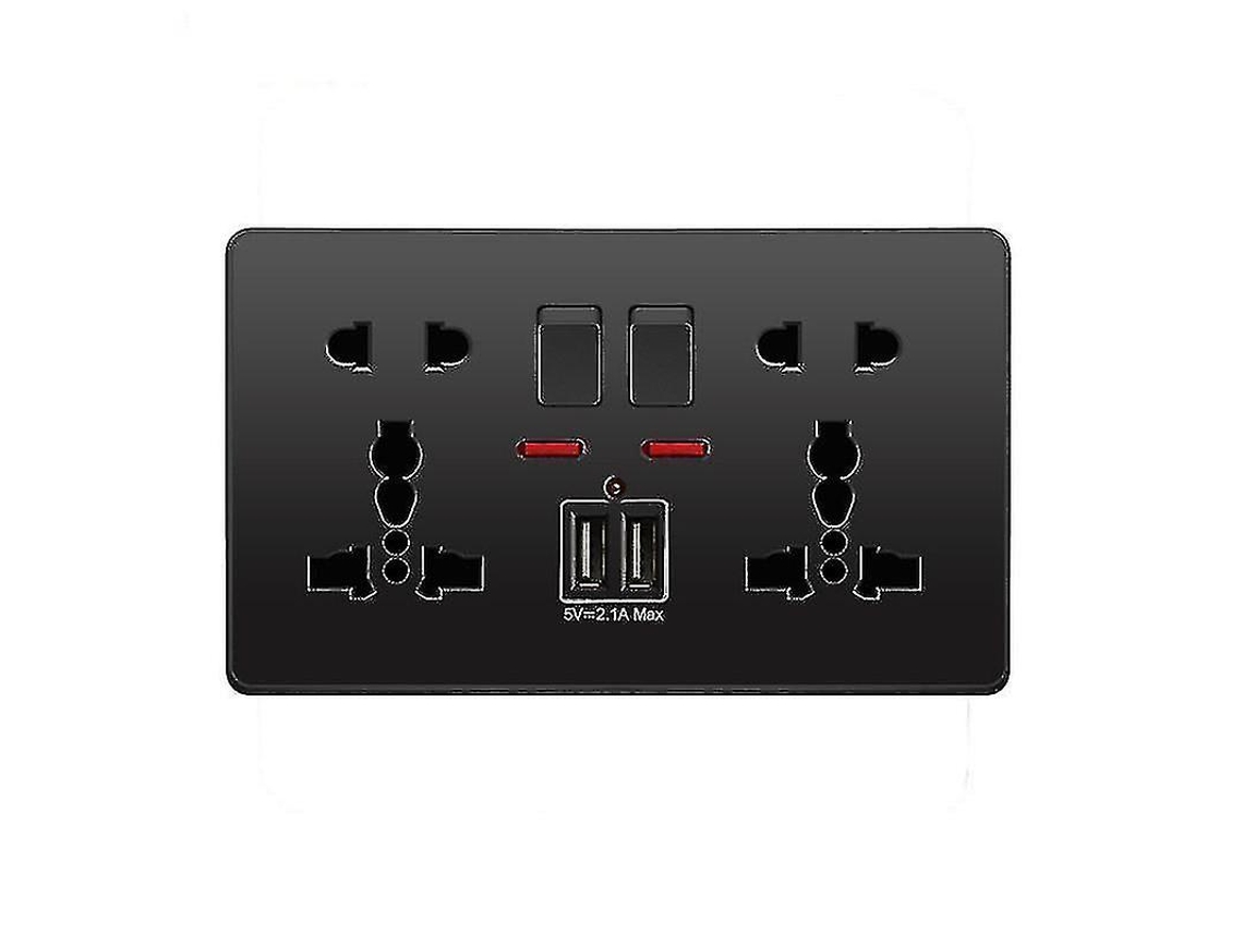 Tomada USB tipo C BRILVIBERA, carregador de parede